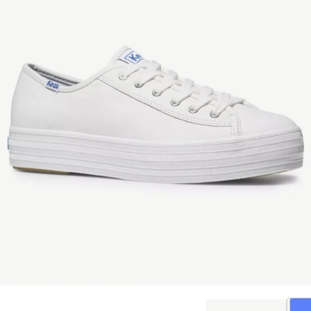 Keds Tripple Kick White Sneakers - Picture 1 of 10